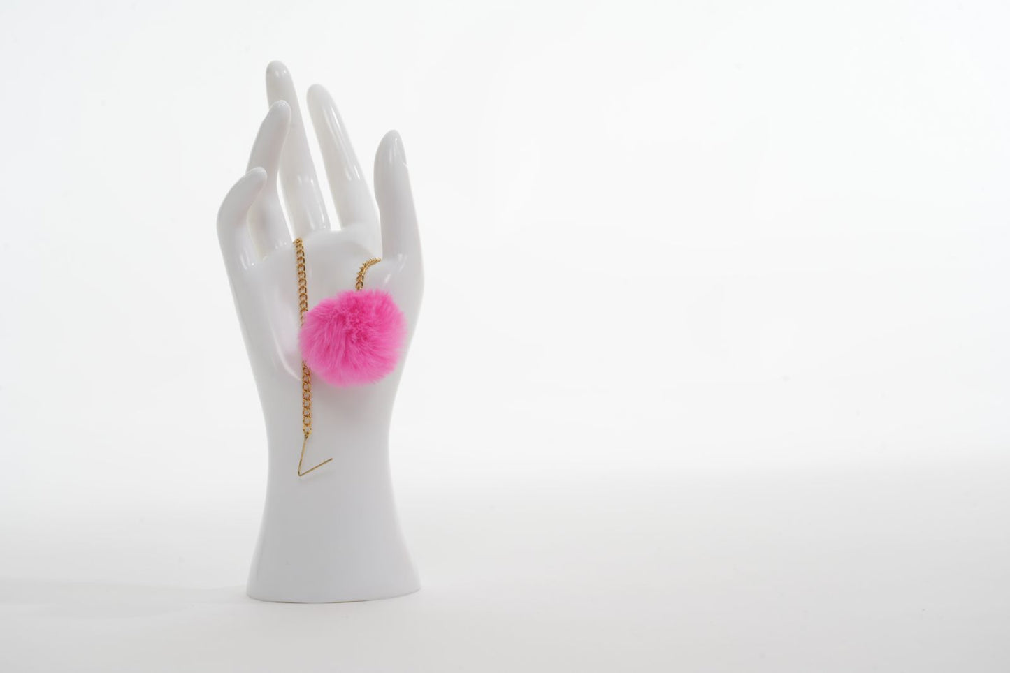 Siermaatje Goud met Felroze | Armband Hulpmiddel